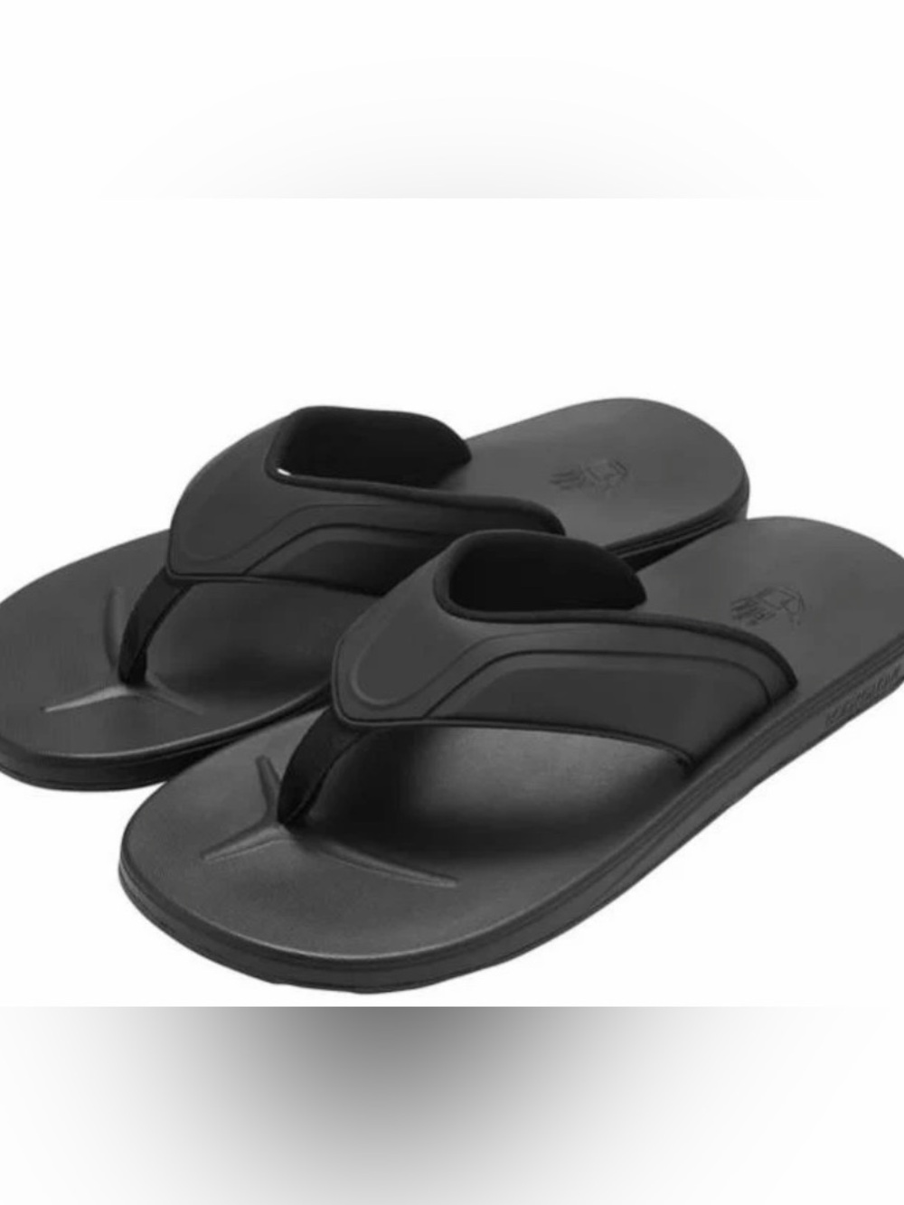 Body Glove Mens Flip Flops Black Sandals Slip-On Cushioned Thong Summer Beach 12